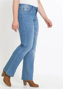 Bootcut-jeans Mid Waist, Komfort-Stretch, bonprix