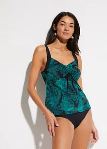 Tankini (2-delt sett) med rynking, bonprix