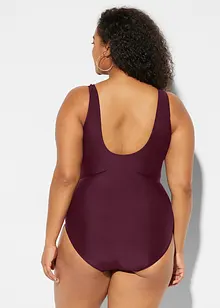 Shape-badedrakt med pyntefolder, lett formende, bonprix