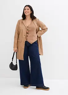 Wide Leg-jeans, Mid Waist, Full Length, bonprix