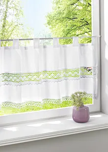 Gardinkappe med heklet kant, bonprix