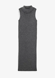 Strikket kjole med lurex, bonprix