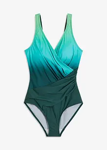 Shape-badedrakt i omslagslook, middels formende, bonprix