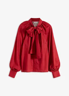 Bluse med sløyfe, bonprix