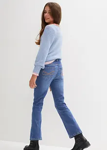 Stretch-termojeans for barn, BOOTCUT, bonprix