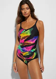 Shape-badedrakt med V-hals, lett formende, bonprix