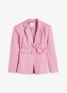 Blazer i timeglass-fasong med belte, bonprix