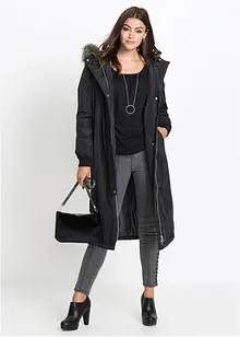 Oversized topp av viskosemiks, bonprix