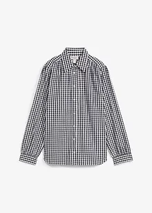 Oversized bluse med puffermer, bonprix