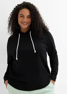 Hoodie med hette, bonprix