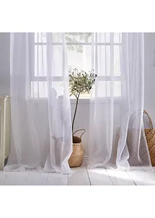 Gardin av lett voile (2-pack), bonprix