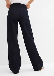 Wide Leg Jeans Mid Waist, stretch, bonprix