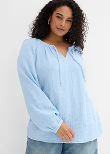 Musselin-bluse, bonprix