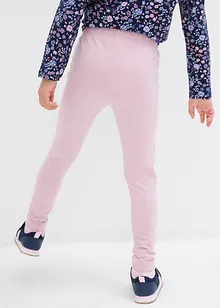 Leggings i økologisk bomull med elastan (2-pack), bonprix