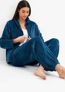 Loungewear-kosedress i myk fleece, bonprix