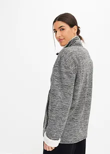 Loungewear-sweatjakke med mykt fôr, bonprix