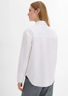 Bluse i økologisk bomull, bonprix