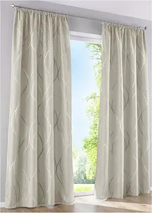 Jacquard-gardin (1 stk.), bonprix