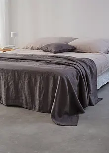 Forseggjort overkast i lin, bonprix