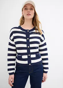 Cardigan i ren bomull, bonprix