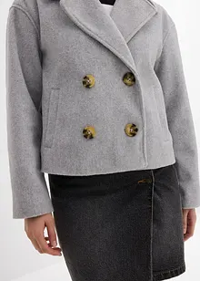 Kort jakke i ull-look, bonprix