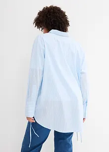 Oversized-bluse i ren bomull, bonprix