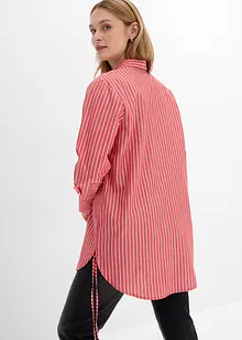 Lang bluse i ren bomull, bonprix