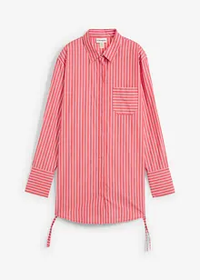 Lang bluse i ren bomull, bonprix