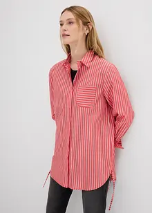 Lang bluse i ren bomull, bonprix