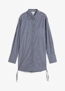 Oversized-bluse i ren bomull, bonprix