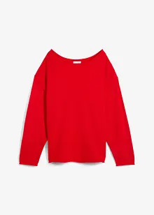 Oversized genser med flaggermusermer, bonprix