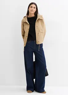 Wide Leg-jeans, Mid Waist, Full Length, bonprix