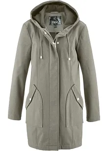 Softshell-parkas med hette, bonprix