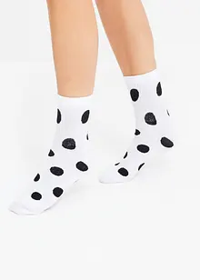 Tennissokker med økologisk bomull (5-pack), bonprix