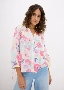 Bluse i bomullsmusselin, bonprix