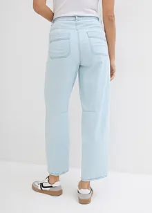 Balloon-jeans High Waist komfortlinning, supersoft, cropped, bonprix