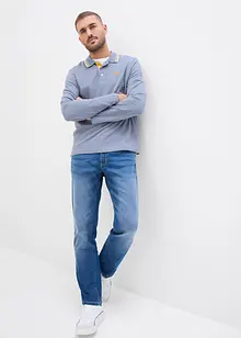 Poloskjorte i 100% økologisk bomull (2-pack), bonprix