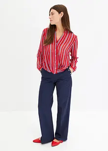 Bluse med stripemønster, bonprix