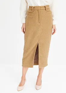Blyantskjørt i bouclé, bonprix