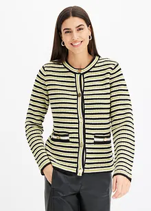 Cardigan med elegante knapper, bonprix
