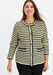 Cardigan med elegante knapper, bonprix