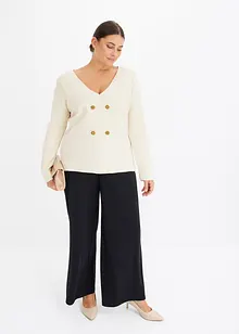 Strikket blazer, bonprix