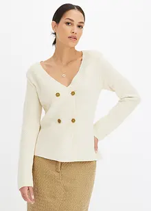 Strikket blazer, bonprix