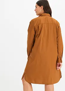 Skjortekjole i poplin, bonprix