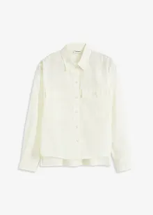 Bluse i poplinmateriale, bonprix