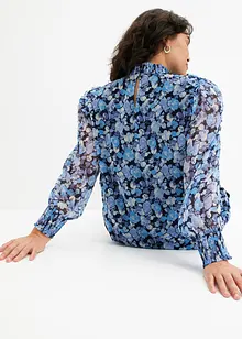 Bluse med print, bonprix