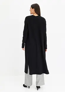 Lang cardigan med viskose, bonprix