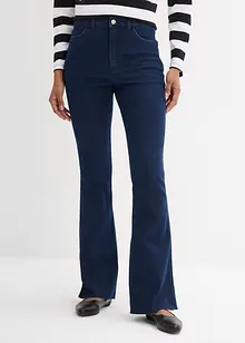 Bootcut-jeans High Waist, myk stretch, bonprix