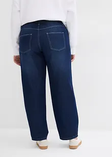 Baggy jeans, Mid Waist i lett og mykt materiale, bonprix