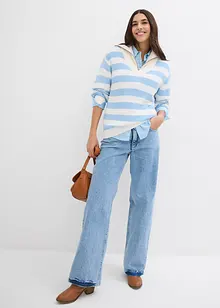 Wide Leg-jeans, Mid Waist, bonprix